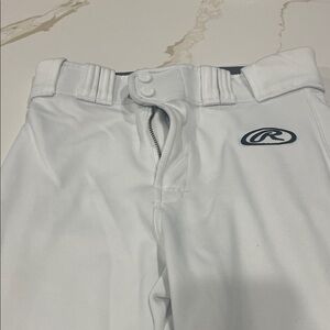 Rawlings White baseball Pants